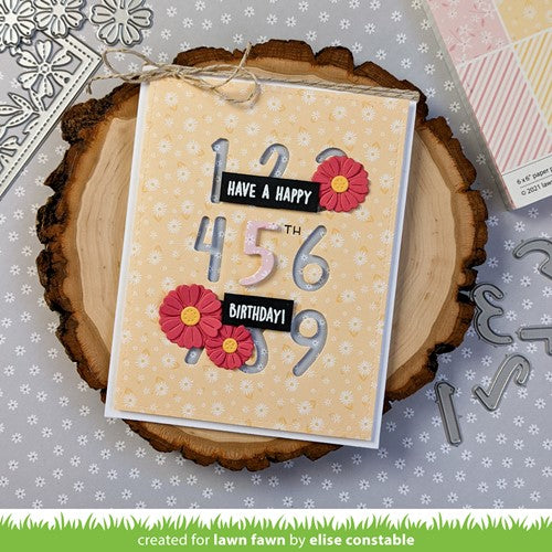 Simon Says Stamp! Lawn Fawn HENRY'S 123's Die Cuts lf2815