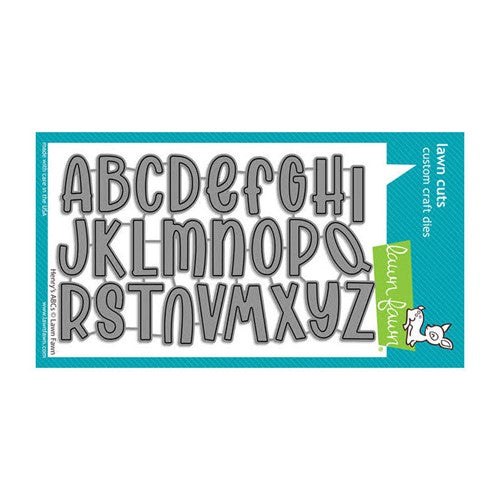 Simon Says Stamp! Lawn Fawn HENRY's ABC's Die Cuts lf2814