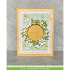 Simon Says Stamp! Lawn Fawn MAGIC IRIS FLORAL WREATH ADD-ON Die Cuts lf2795