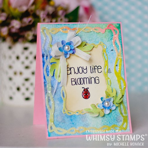 Simon Says Stamp! Whimsy Stamps JUNGLE FRAMES Dies WSD339a