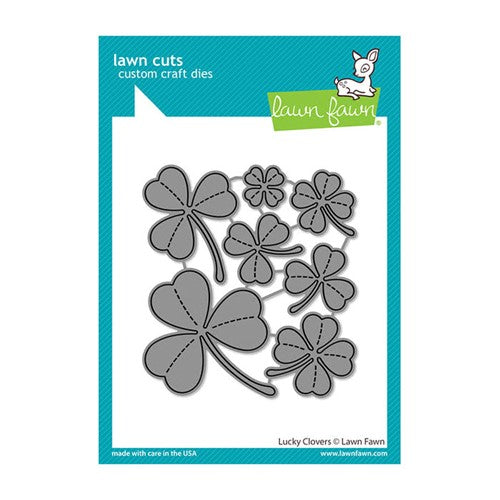 Simon Says Stamp! Lawn Fawn LUCKY CLOVERS Die Cuts lf2813
