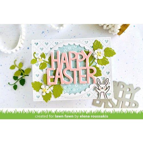Simon Says Stamp! Lawn Fawn GIANT HAPPY EASTER Die Cut lf2801