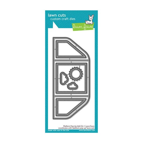 Simon Says Stamp! Lawn Fawn PLATFORM POP-UP ADD-ON Die Cuts lf2793