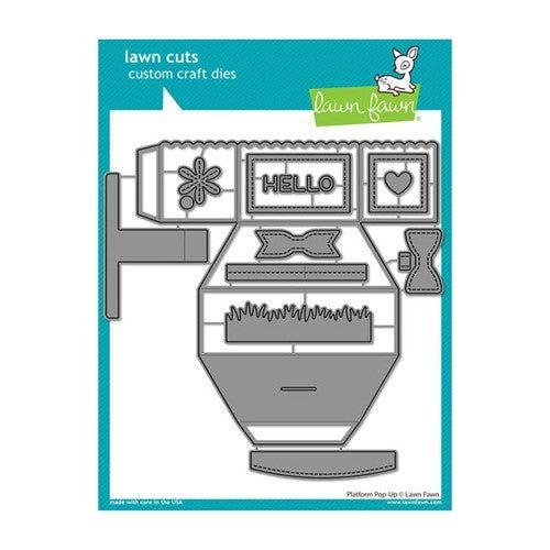 Simon Says Stamp! Lawn Fawn PLATFORM POP-UPS Die Cuts lf2792