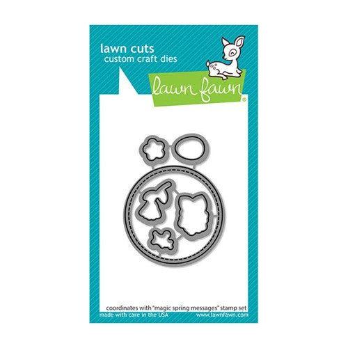 Simon Says Stamp! Lawn Fawn MAGIC SPRING MESSAGES Die Cuts lf2783