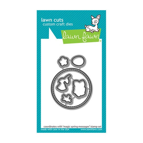 Simon Says Stamp! Lawn Fawn MAGIC SPRING MESSAGES Die Cuts lf2783