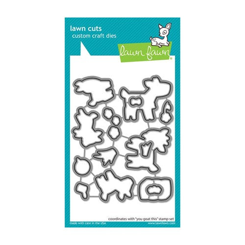 Simon Says Stamp! Lawn Fawn YOU GOAT THIS Die Cuts lf2771