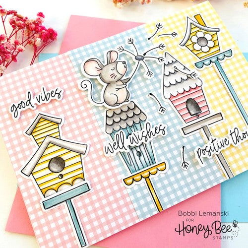 Simon Says Stamp! Honey Bee GET WELL SOON Clear Stamp Set hbst-416