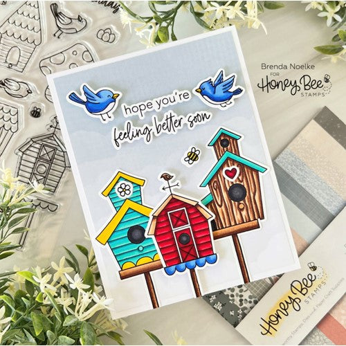 Simon Says Stamp! Honey Bee GET WELL SOON Clear Stamp Set hbst-416 | color-code:ALT05
