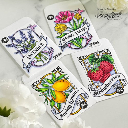 Simon Says Stamp! Honey Bee SEED PACKET Die hbds-seedp
