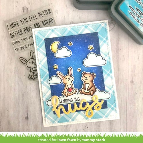Simon Says Stamp! Lawn Fawn SET BETTER DAYS Clear Stamps and Dies s2lfbd
