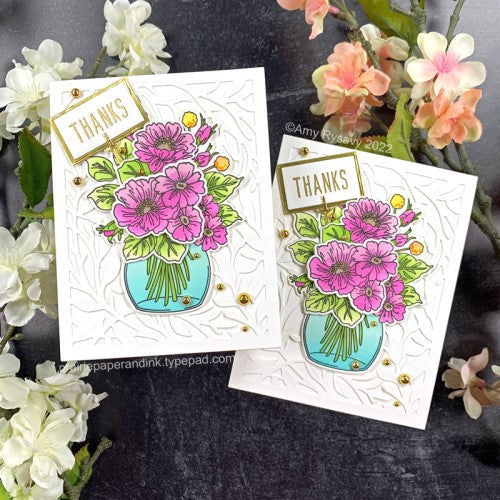 Simon Says Stamp! Honey Bee SECRET GARDEN A2 COVERPLATE Die hbds-sgdn | color-code:ALT02