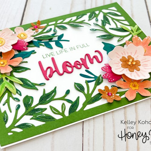 Simon Says Stamp! Honey Bee SECRET GARDEN A2 COVERPLATE Die hbds-sgdn