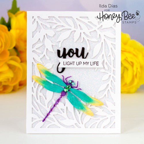 Simon Says Stamp! Honey Bee SECRET GARDEN A2 COVERPLATE Die hbds-sgdn