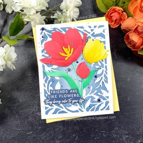 Simon Says Stamp! Honey Bee SECRET GARDEN A2 COVERPLATE Die hbds-sgdn | color-code:ALT08