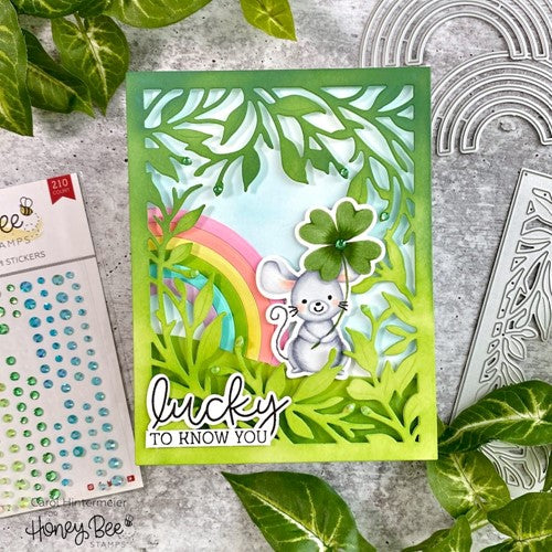 Simon Says Stamp! Honey Bee SECRET GARDEN A2 COVERPLATE Die hbds-sgdn | color-code:ALT09