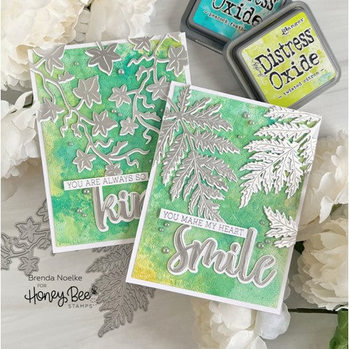 Simon Says Stamp! Honey Bee SPRING LEAVES A2 COVERPLATE Die hbds-splvs | color-code:ALT08