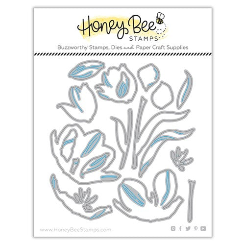 Simon Says Stamp! Honey Bee LOVELY LAYERS TULIPS Dies hbds-lltlp