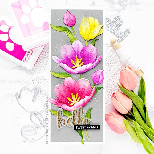 Simon Says Stamp! Honey Bee LOVELY LAYERS TULIPS Dies hbds-lltlp | color-code:ALT07