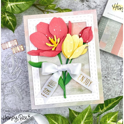 Simon Says Stamp! Honey Bee LOVELY LAYERS TULIPS Dies hbds-lltlp | color-code:ALT091