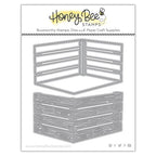 Simon Says Stamp! Honey Bee WOODEN CRATE Dies hbds-wcrte