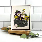 Simon Says Stamp! Honey Bee WOODEN CRATE Dies hbds-wcrte