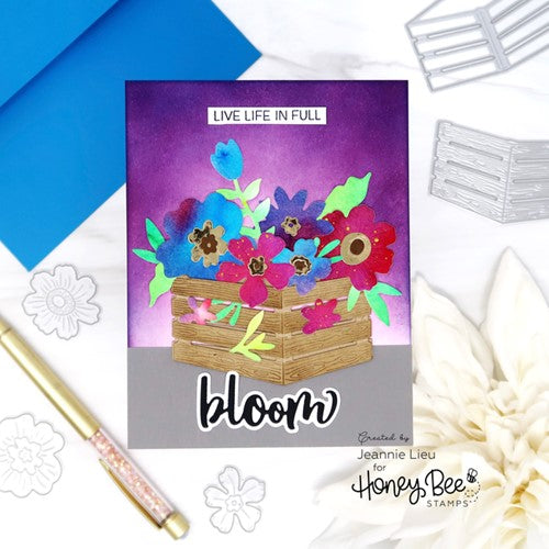 Simon Says Stamp! Honey Bee WOODEN CRATE Dies hbds-wcrte