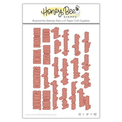 Simon Says Stamp! Honey Bee SMALL CARD Hot Foil Plate hbds-schfp