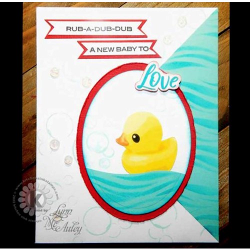 Simon Says Stamp! Kitchen Sink Stamps JUST DUCKY kss108