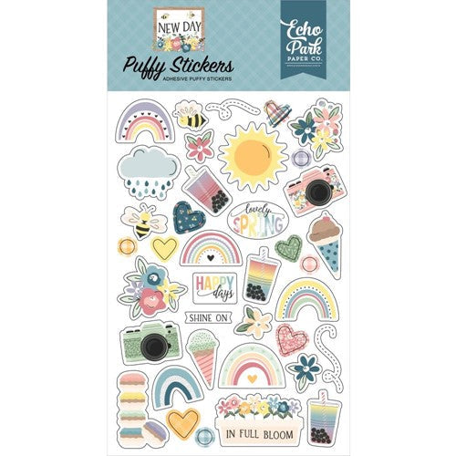 Simon Says Stamp! Echo Park NEW DAY Puffy Stickers nd267066