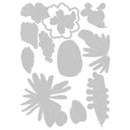 Simon Says Stamp! Tim Holtz Sizzix MODERN FLORISTRY Thinlits Dies 665853