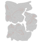 Simon Says Stamp! Tim Holtz Sizzix BRUSHSTROKE BUTTERFLIES Thinlits Dies 665848