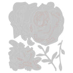 Simon Says Stamp! Tim Holtz Sizzix BRUSHSTROKE FLOWERS 4 Thinlits Dies 665849