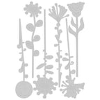 Simon Says Stamp! Tim Holtz Sizzix ARTSY STEMS Thinlits Dies 665846