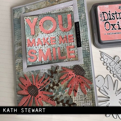 Simon Says Stamp! Tim Holtz Sizzix BOLD TEXT 2 Thinlits Dies 665925