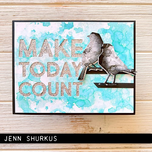 Simon Says Stamp! Tim Holtz Sizzix SILHOUETTE BIRDS Thinlits Dies 665861