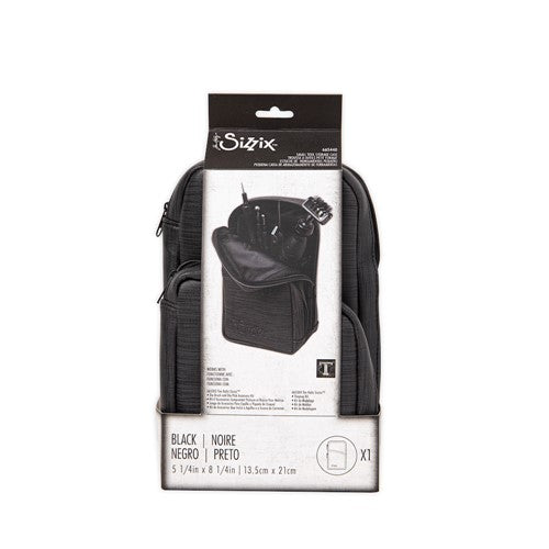 Simon Says Stamp! Tim Holtz Sizzix SMALL TOOL STORAGE CASE Black 665440
