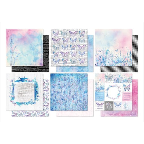Simon Says Stamp! Paper Rose BUTTERFLY BLISS 6x6 Paper Pack 25108