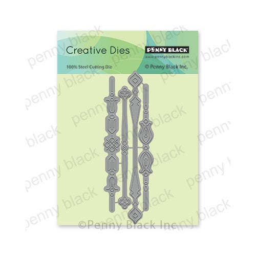 Simon Says Stamp! Penny Black VINTAGE TOUCH Thin Metal Creative Dies 51-730