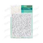 Simon Says Stamp! Penny Black Cling Stamps LETTER BACKGROUND 40-780