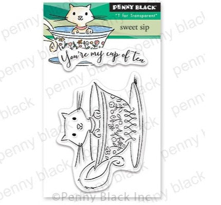 Simon Says Stamp! Penny Black Clear Stamps SWEET SIP 30-905