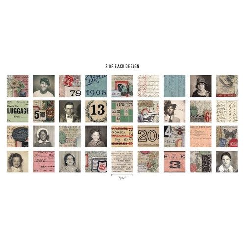 Simon Says Stamp! Tim Holtz Idea-ology COLLAGE TILES th94217