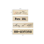 Simon Says Stamp! Tim Holtz Idea-ology EPHEMERA SNIPPETS NUMBER STRIPS th94222