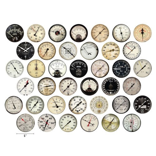 Simon Says Stamp! Tim Holtz Idea-ology GAUGE DIALS th94225