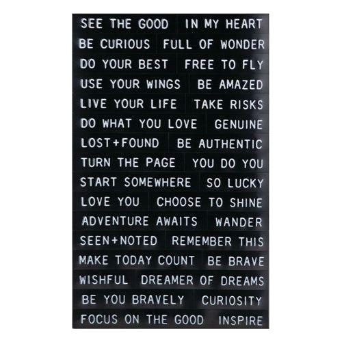 Simon Says Stamp! Tim Holtz Idea-ology LABEL STICKERS THOUGHTS th94229