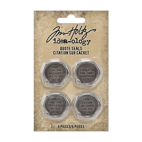 Simon Says Stamp! Tim Holtz Idea-ology QUOTE SEALS th94236