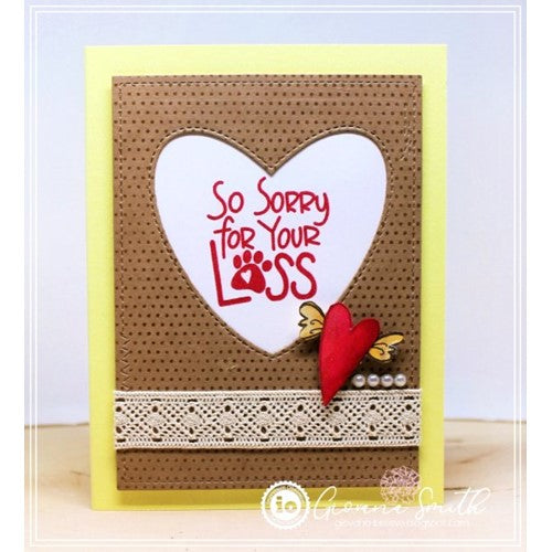 Simon Says Stamp! Impression Obsession Clear Stamps PET SYMPATHY WP1111