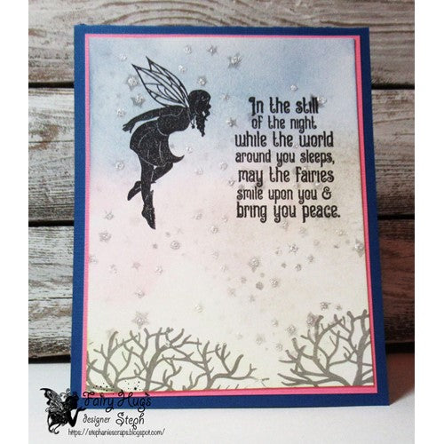 Simon Says Stamp! Fairy Hugs STILL OF THE NIGHT Clear Stamp FHS-367