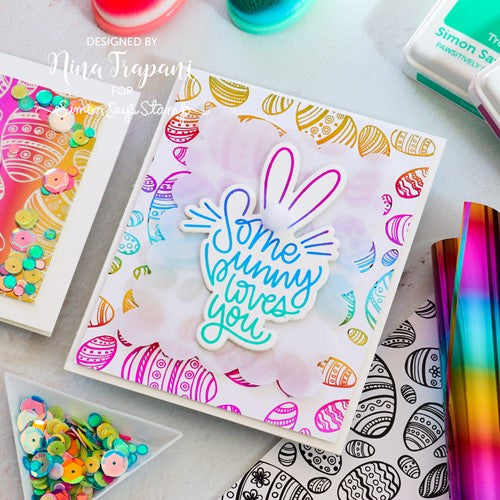 Simon Says Stamp! Simon Says Clear Stamps SOME BUNNY LOVES YOU sss102390c | color-code:ALT1