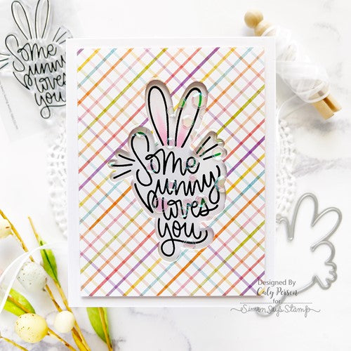 Simon Says Stamp! Simon Says Clear Stamps SOME BUNNY LOVES YOU sss102390c | color-code:ALT2